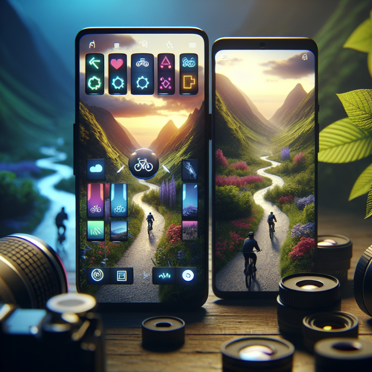 Recenzje rowerowych aplikacji mobilnych.